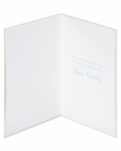 Papyrus #56 Birthday Card (Pailette Balloons) Perspective: left