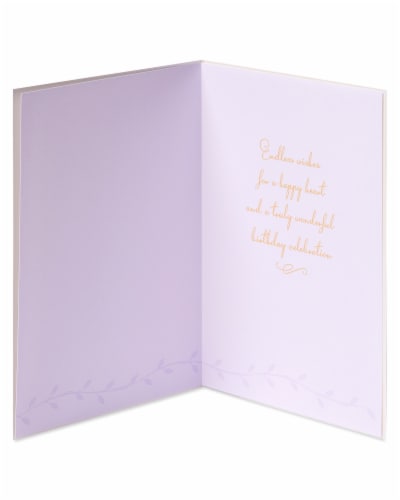 Papyrus Birthday Card (Eloquent Cake) Perspective: left