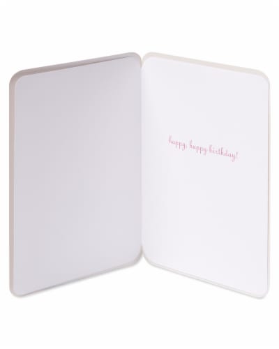 Papyrus #55 Birthday Card (Bonbon) Perspective: left