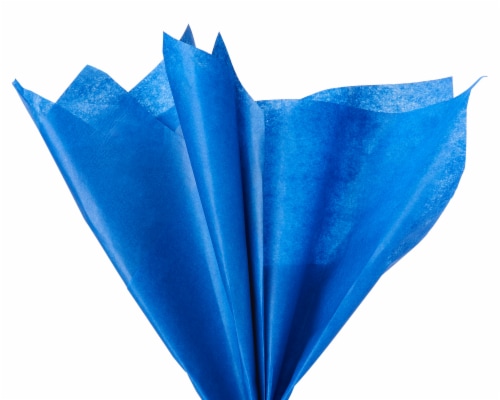 American Greetings #13 All Occasion Blue Tissue Paper Perspective: left