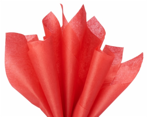 American Greetings #12 All Occasion Red Tissue Paper Perspective: left