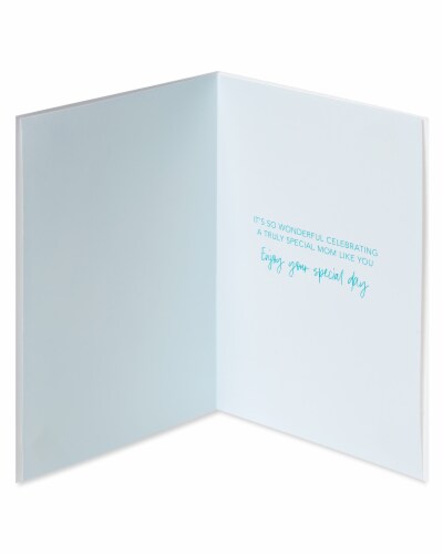 Papyrus Mother's Day Card (Floral Heart) Perspective: left