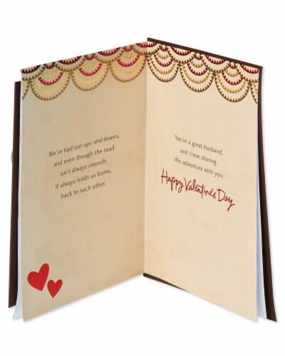 American Greetings Valentine’s Day Card for Husband (Together) Perspective: left