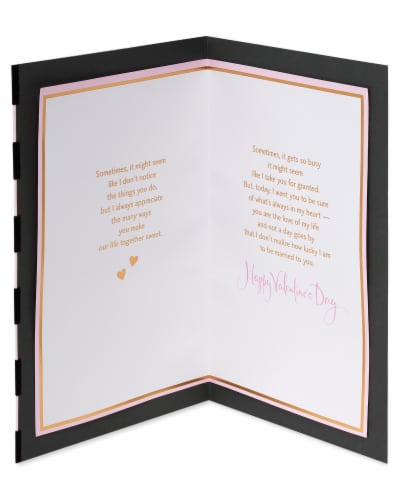 American Greetings Valentine’s Day Card for Wife (Lucky) Perspective: left