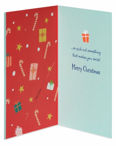 American Greetings Christmas Card (Jolly) Perspective: left
