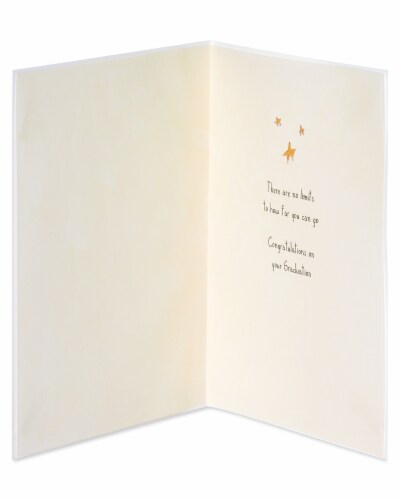 Papyrus Graduation Card for Her (Reach for the Stars) Perspective: left