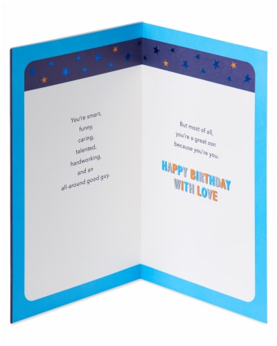 American Greetings #28 Birthday Card for Son (To A Great Son) Perspective: left