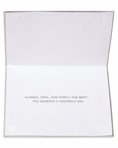 Papyrus Father's Day Card (Classic Car) Perspective: left