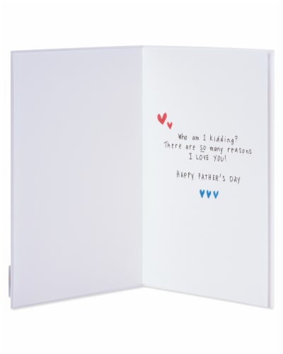 Papyrus Father's Day Card for Husband (Why I Love You) Perspective: left