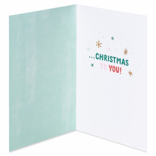 American Greetings #58 Christmas Card (Merry Merry Merry) Perspective: left