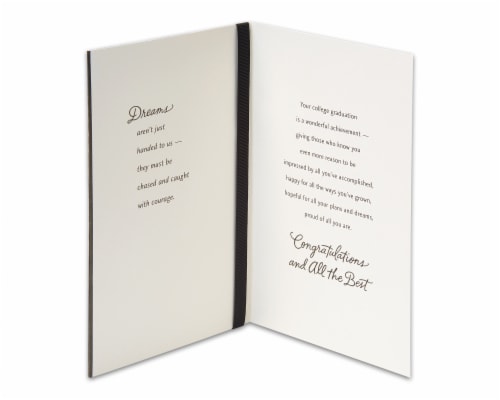American Greetings College Graduation Card (Graduate) Perspective: left