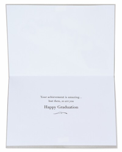 Papyrus #55 Graduation Card (Mortarboard) Perspective: left