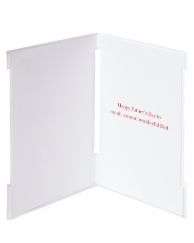 Papyrus #57 Father's Day Card (Wonderful Dad) Perspective: left