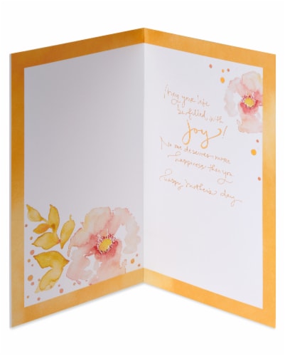 American Greetings #65 Mother's Day Card (Beauty) Perspective: left