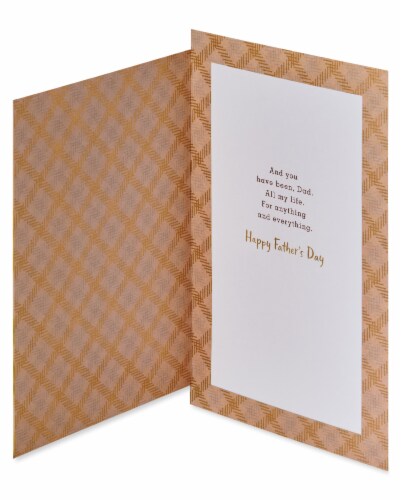 American Greetings #59 Father's Day Card (Dogs) Perspective: left