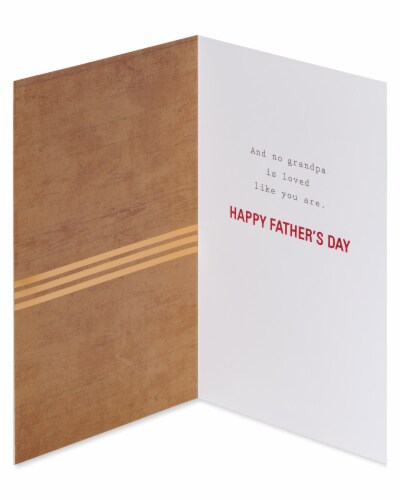 American Greetings #62 Father's Day Card for Grandpa (Loved) Perspective: left