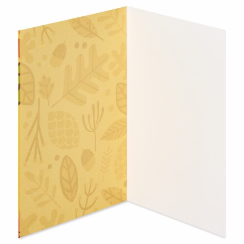 American Greetings Thinking of You Card (Leaves) Perspective: left