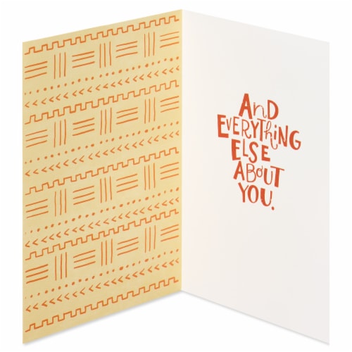 American Greetings Thinking of You Card (I Miss Your Face) Perspective: left