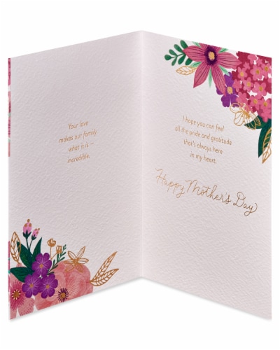 American Greetings Mother's Day Card for Wife (Amazing Wife) Perspective: left