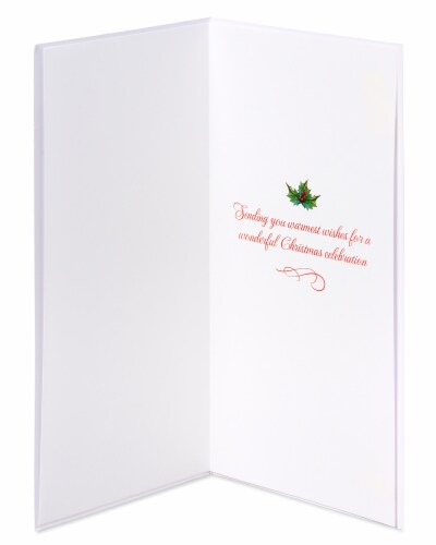 Papyrus #57 Christmas Card (Wonderful Celebration) Perspective: left