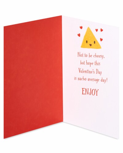American Greetings Valentine's Day Card (Taco) Perspective: left