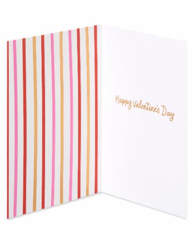 American Greetings Valentine's Day Card #59 (Happy We Happened) Perspective: left