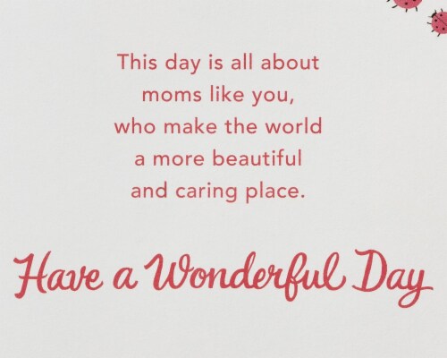 American Greetings #61 Mother's Day Card (Potted Succulents) Perspective: left