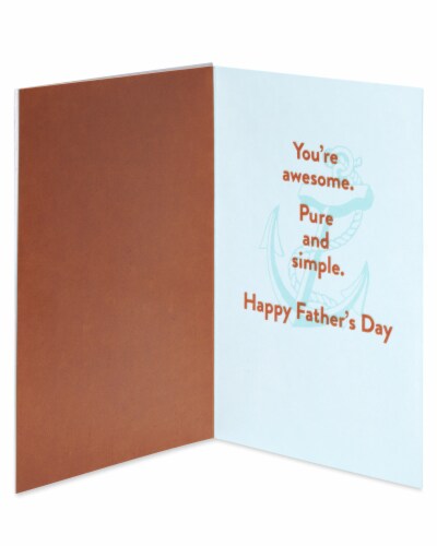 American Greetings #61 Father's Day Card (Anchor) Perspective: left
