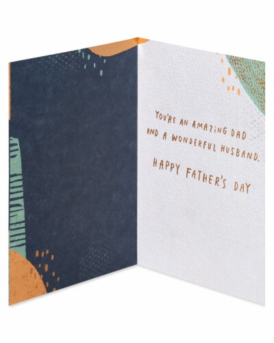 American Greetings Father's Day Card for Husband (Wonderful Husband) Perspective: left