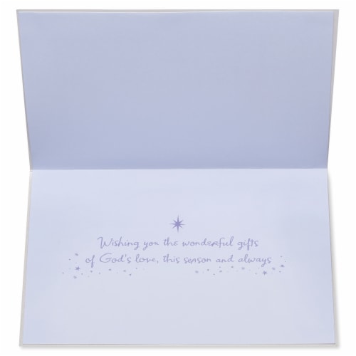Papyrus Christmas Card #54 (Christmas Blessings) Perspective: left