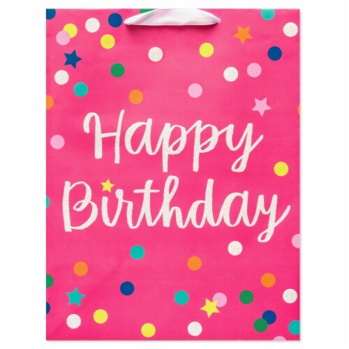 American Greetings Large Gift Bag - Happy Birthday (#2) Perspective: left