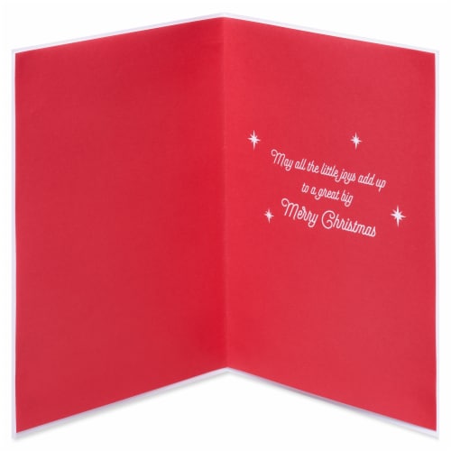 Papyrus Christmas Card (Great Big Merry Christmas) Perspective: left