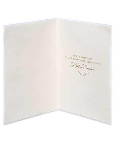 Papyrus Easter Card Religious (God's Blessings) Perspective: left