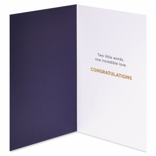 American Greetings Wedding Card - I Do (#29) Perspective: left