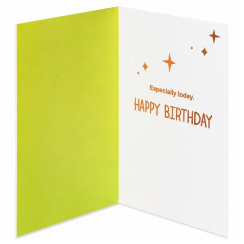 American Greetings Birthday Card - All Good Things (#41) Perspective: left