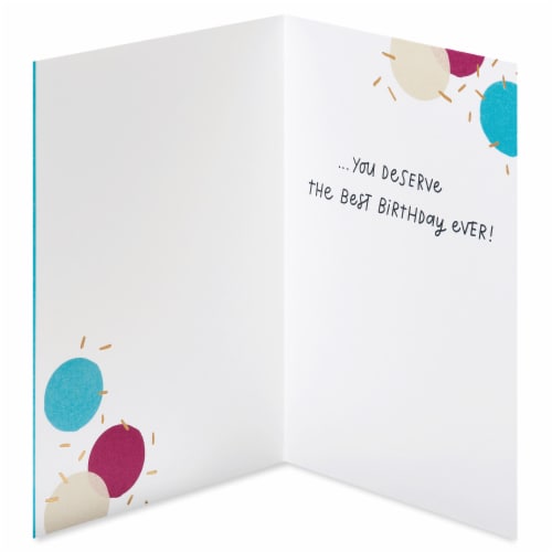 American Greetings Birthday Card - Here's The Scoop (#25) Perspective: left