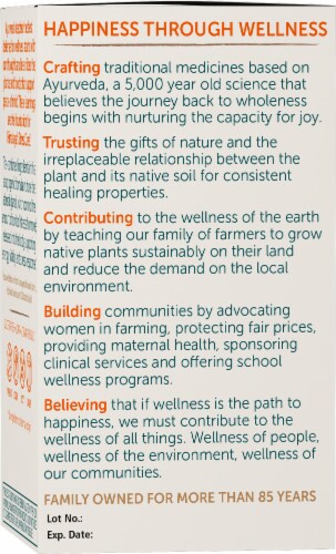 Himalaya® StressCare® Herbal Supplement Vegetarian Capsules Perspective: left