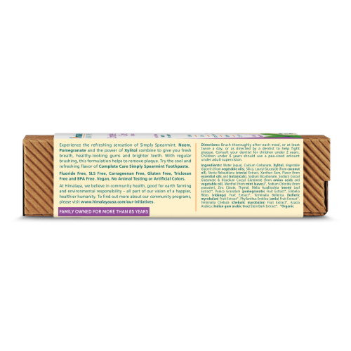 Himalaya Simply Mint Whitening Toothpaste Perspective: left