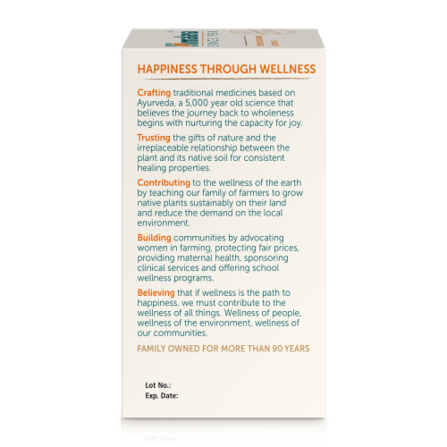Himalaya® Turmeric Herbal 95™ with Curcumin Herbal Supplement Capsules Perspective: left