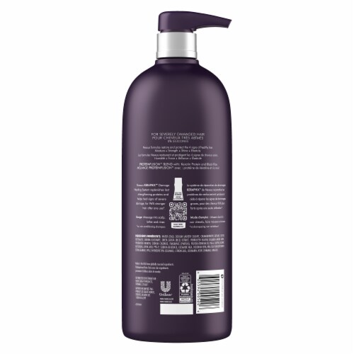 Nexxus Keraphix With ProteinFusion Shampoo Perspective: left