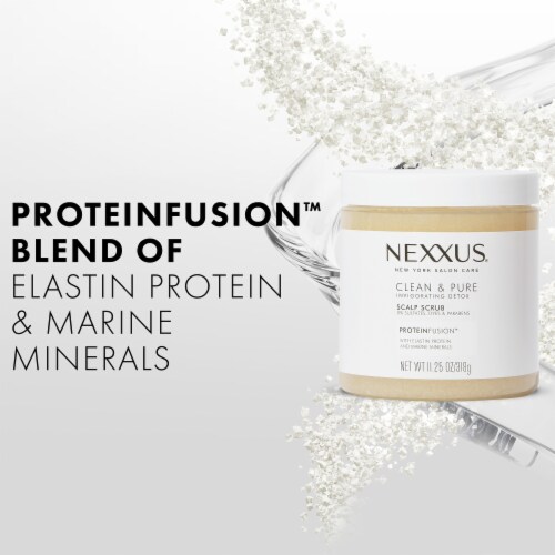 Nexxus® Sulfate-Free Exfoliating & Nourishing Detox Hair Treatment Scalp Scrub Perspective: left
