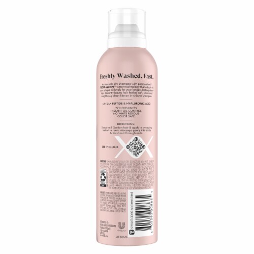 Nexxus Advanced Invisible Clean Dry Shampoo Flexx-adapt™ Perspective: left