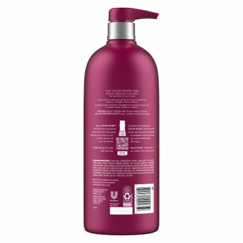 Nexxus Color Assure with ProteinFusion Sulfate-Free Shampoo Perspective: left