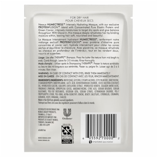 Nexxus Humectress for Dry Hair Moisturizing Hair Masque Perspective: left
