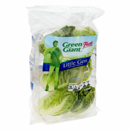 Green Giant Fresh Little Gem Lettuce Hearts Perspective: left