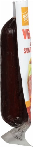 Vermont Smoke & Cure™ Uncured Summer Sausage Perspective: left