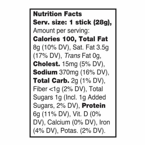 Vermont Smoke & Cure BBQ Seasoned Beef 1oz Jerky Stick 24ct carton Perspective: left