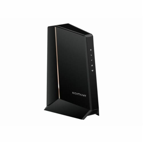 Netgear Night Hawk® Multi-Gig 2.5 GBP Cable Modem Perspective: left
