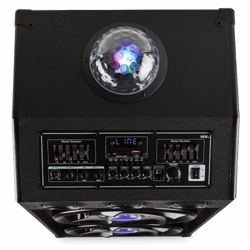 Qfx speaker best sale with disco light