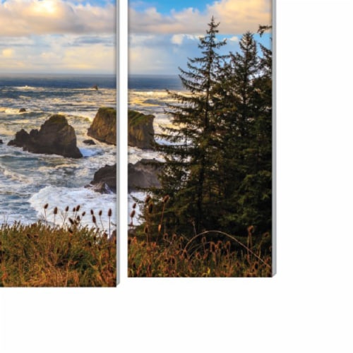 New View Coastal Set Wall Art Perspective: left